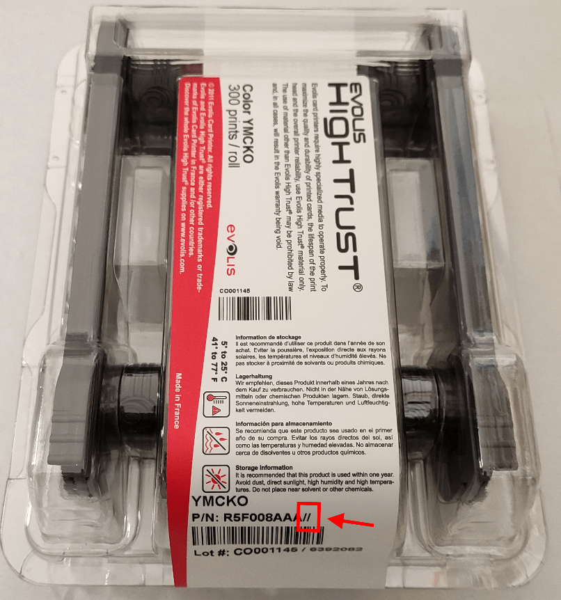 Evolis Card Printer Ribbon & Windows 11 Update