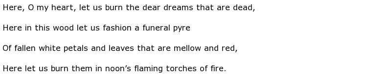 Sarojini Naidu Poems > My poetic side