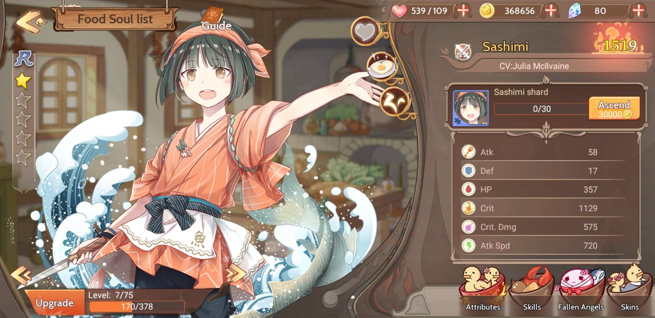 FoodFantasySashimi myPotatoGames