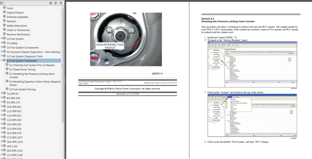 Detroit DD15 EPA07 Fuel System Troubleshooting Manual MyPowerManual