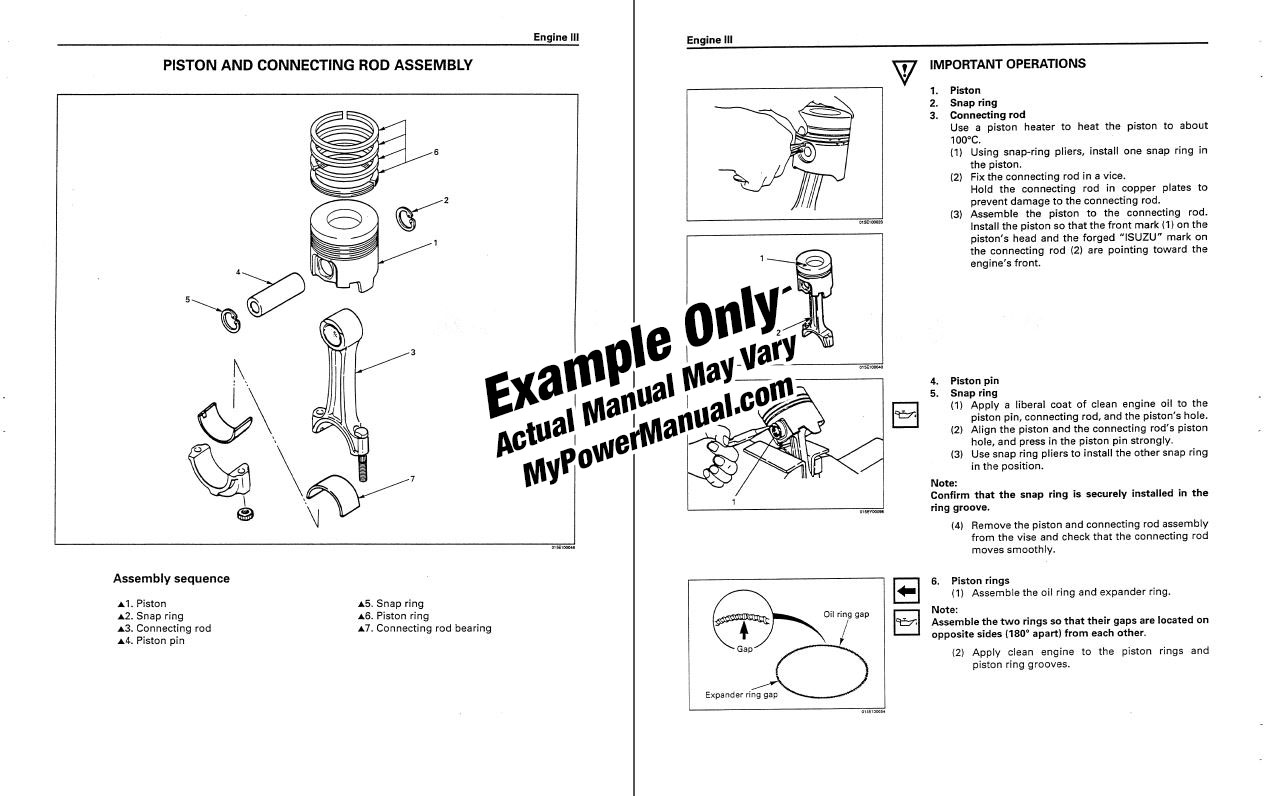Mack E7 E-Tech Diesel Engine Service Repair Manual | MyPowerManual