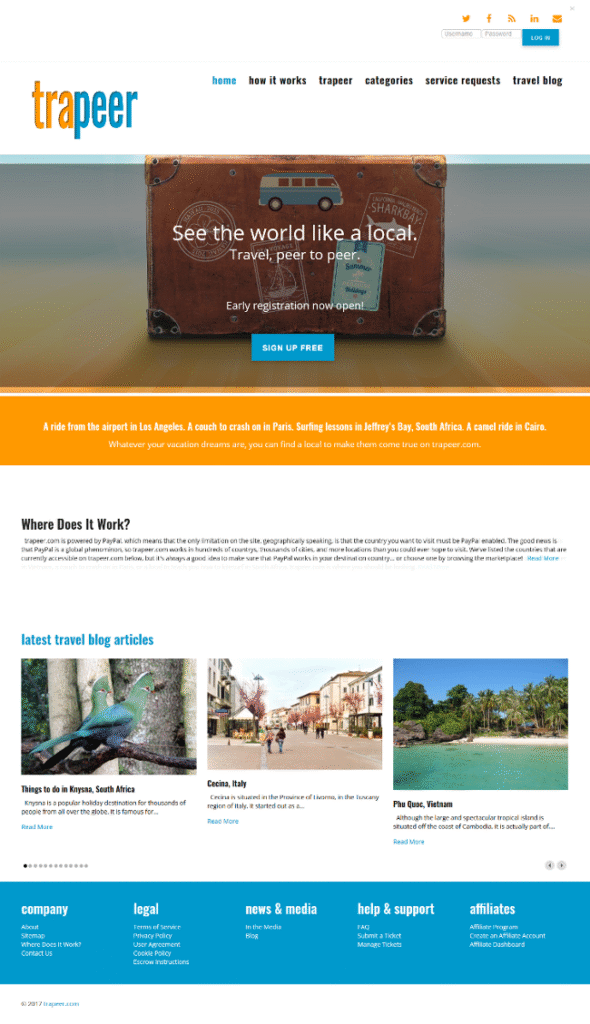 Canadian Startup Offers Tourism Business Opportunities to South