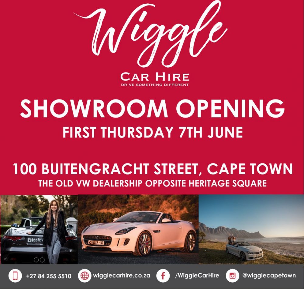 Wiggle Car Hire Cape Town Showroom Launch