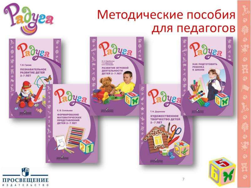 Продукция издательства «Просвещение» по дошкольному образованию