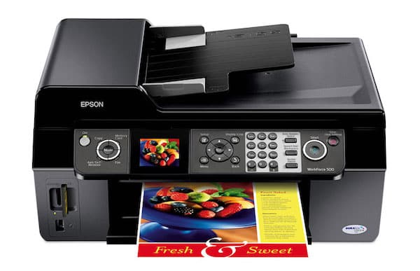 Epson WorkForce 500 waste ink pad counter reset