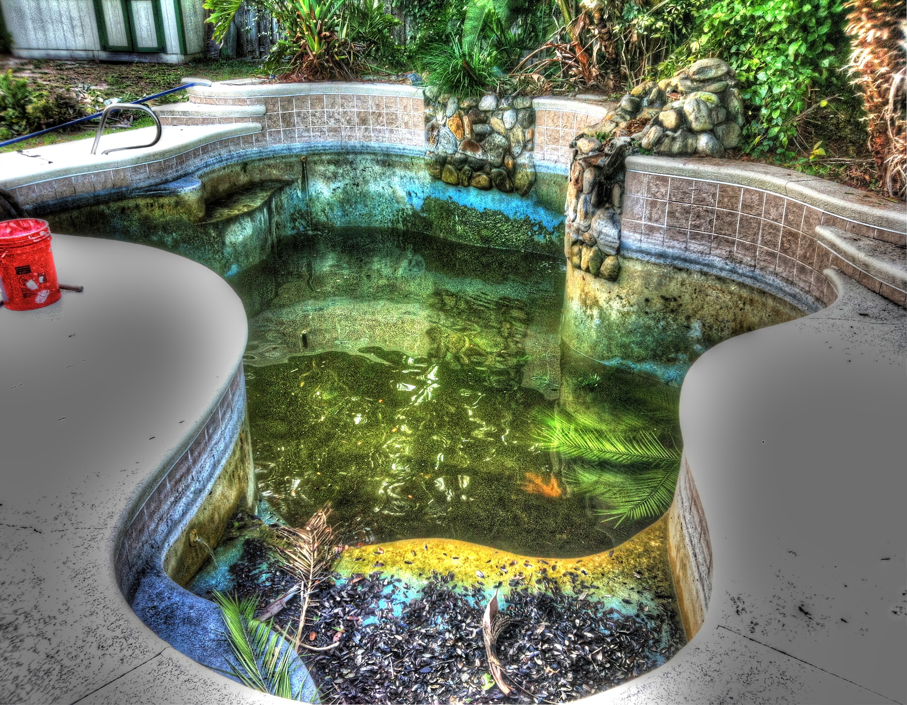 Jurassic Park Acid Wash Swimming Pool Repair, Service and Resurfacing