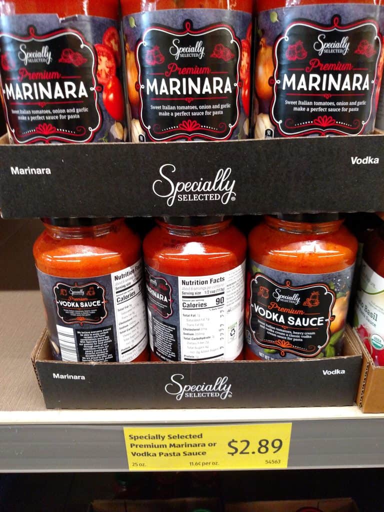 Specially Selected Premium Marinara Sauce in store