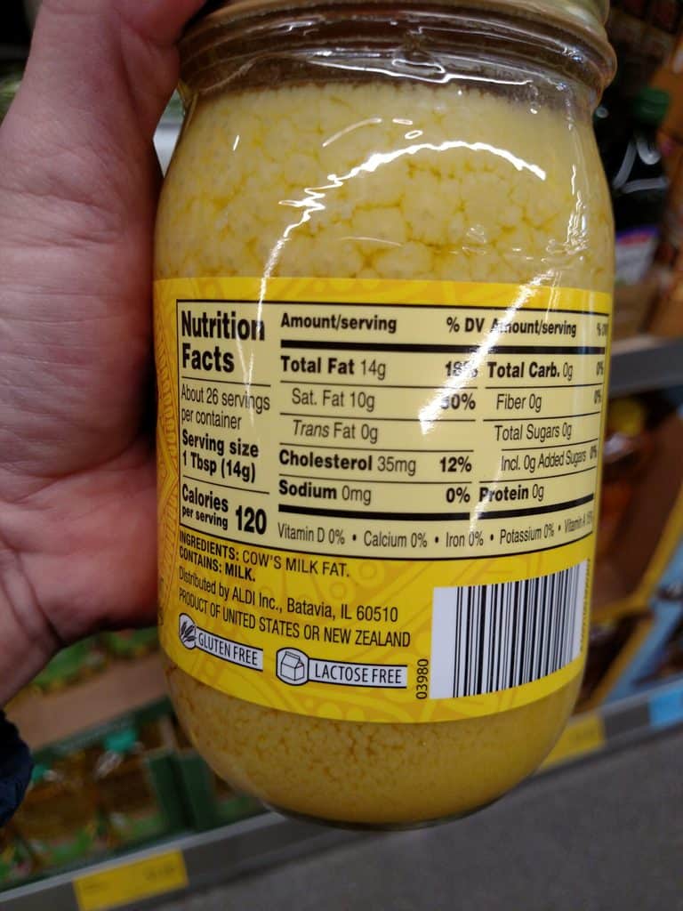 Ghee label