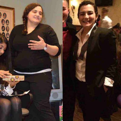 Female at 5'2 and 205 Pounds Sees No Change Despite 150 Pounds Lost