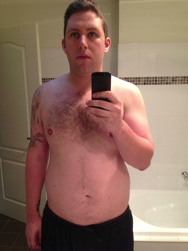 What does a 200 pound, 6'1 man look like?