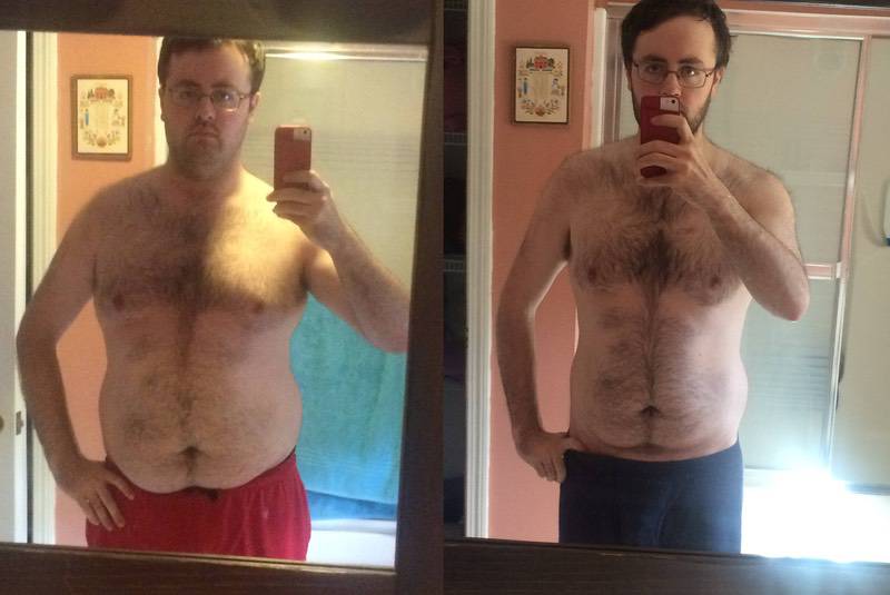 47 lbs Weight Loss 5'10 Male 226 lbs to 179 lbs