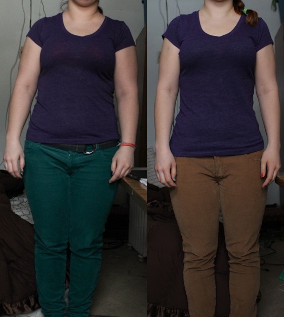 What does a 170 pound, 5'3 woman look like?