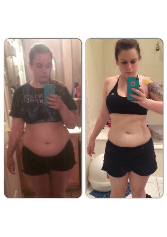 Progress Pics of 46 lbs Weight Loss 5'4 Female 197 lbs to 151 lbs