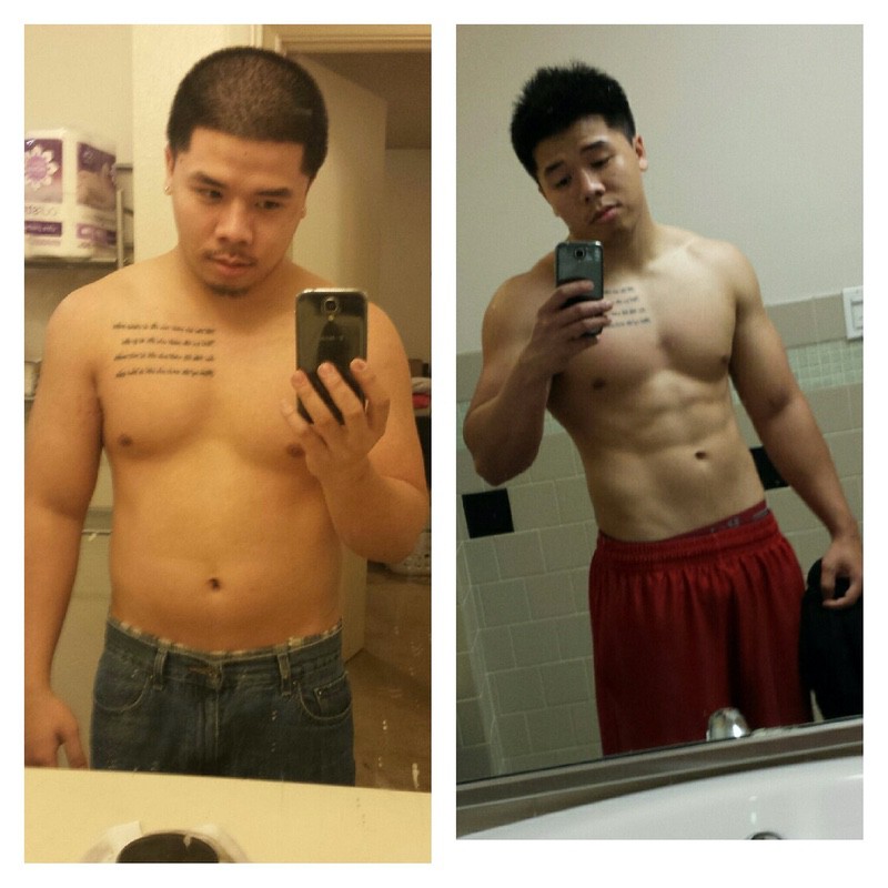 5'7 Male 11 lbs Weight Loss 170 lbs to 159 lbs