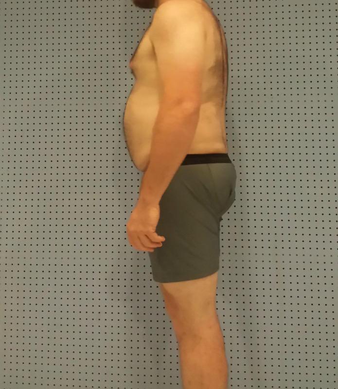 4 Pictures of a 242 lbs 5'11 Male Fitness Inspo