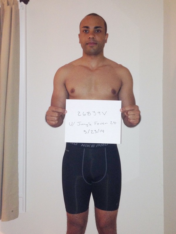 What does a 200 pound, 6'1 man look like?