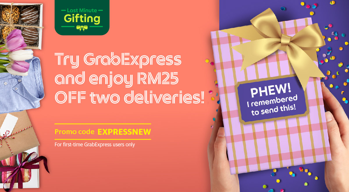 GrabExpress Promo Code EXPRESSNEW mypromo.my