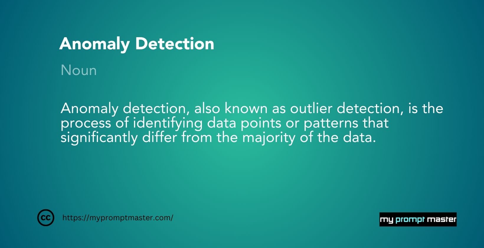 What is Anomaly Detection? MyPromptMaster