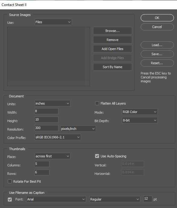 How to Make a Contact Sheet in Mypstips