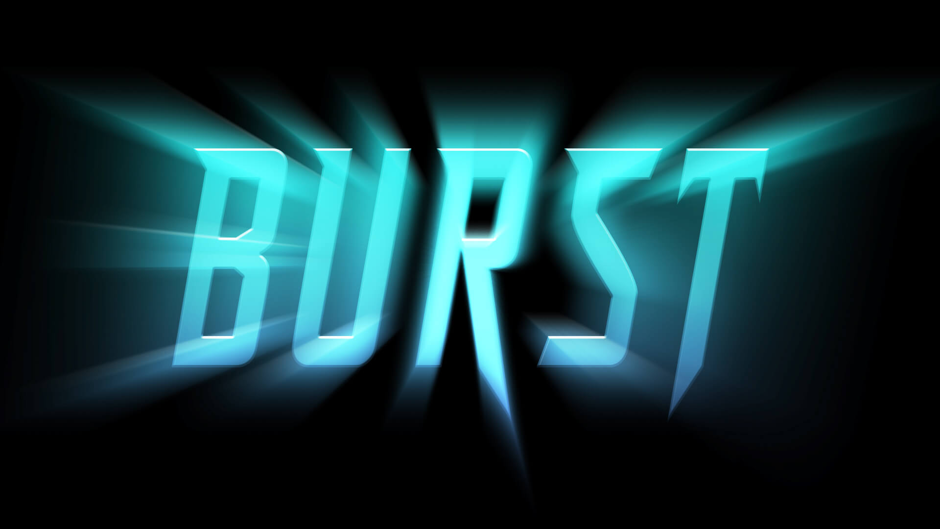 How to Make a Light Burst Text Effect in Mypstips