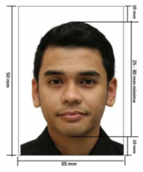 Gambar Passport, Contoh Saiz & Ukuran Photo Malaysia