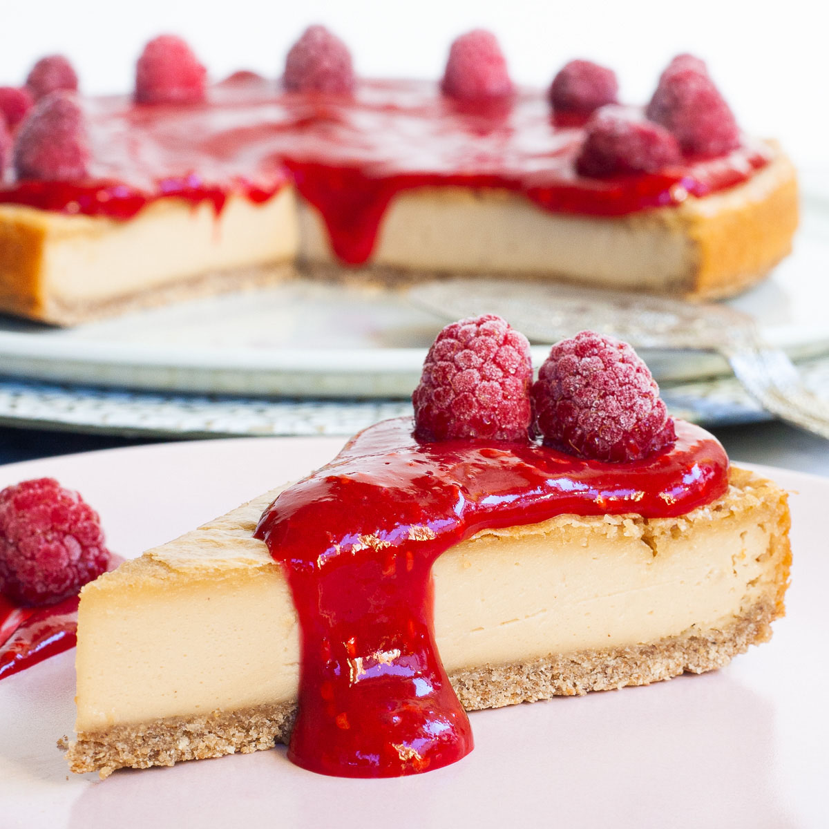 Baked Vegan Cheesecake (Oilfree, Glutenfree) Recipe Cart