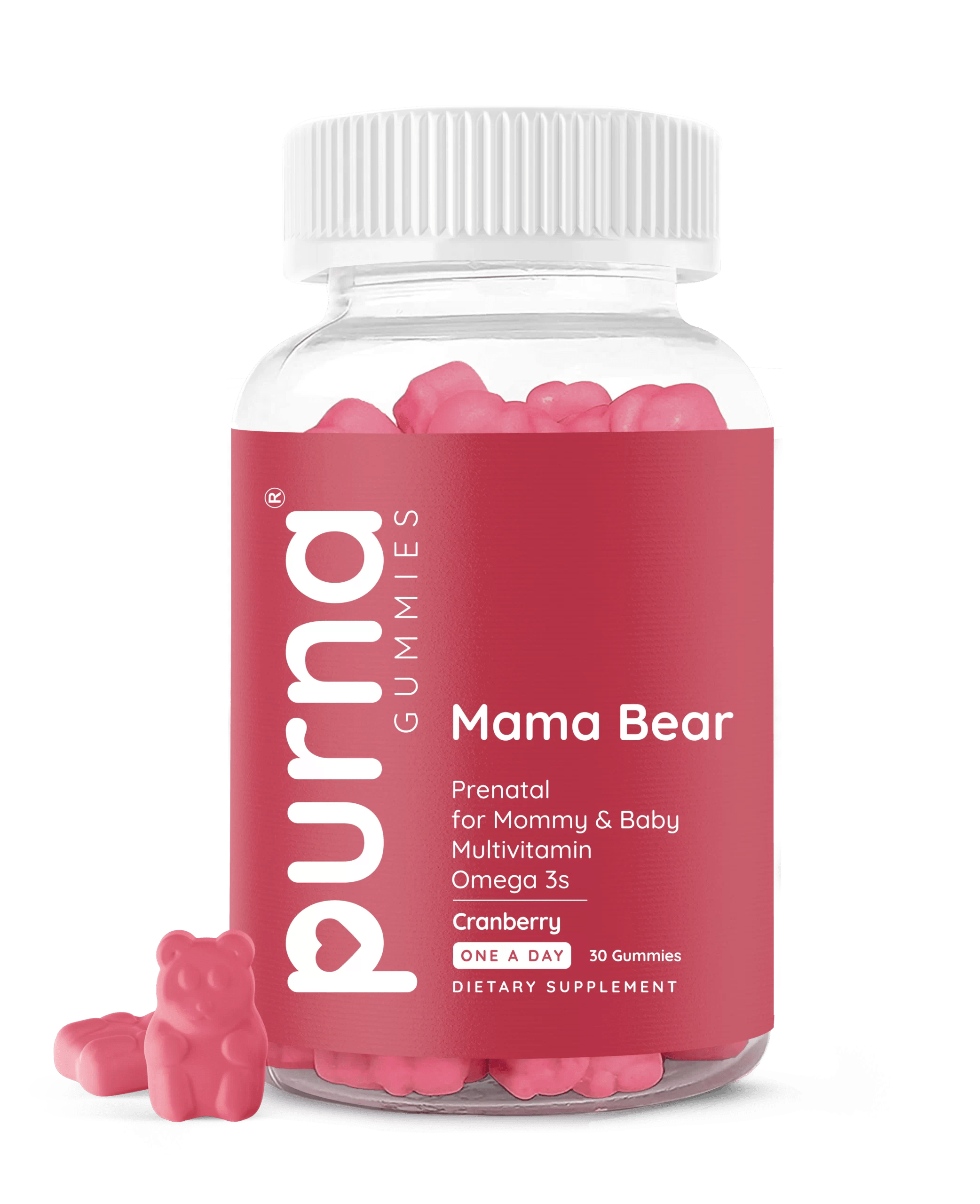 Strawberry gummy Purna Gummies India's First Whole Food Multivitamin