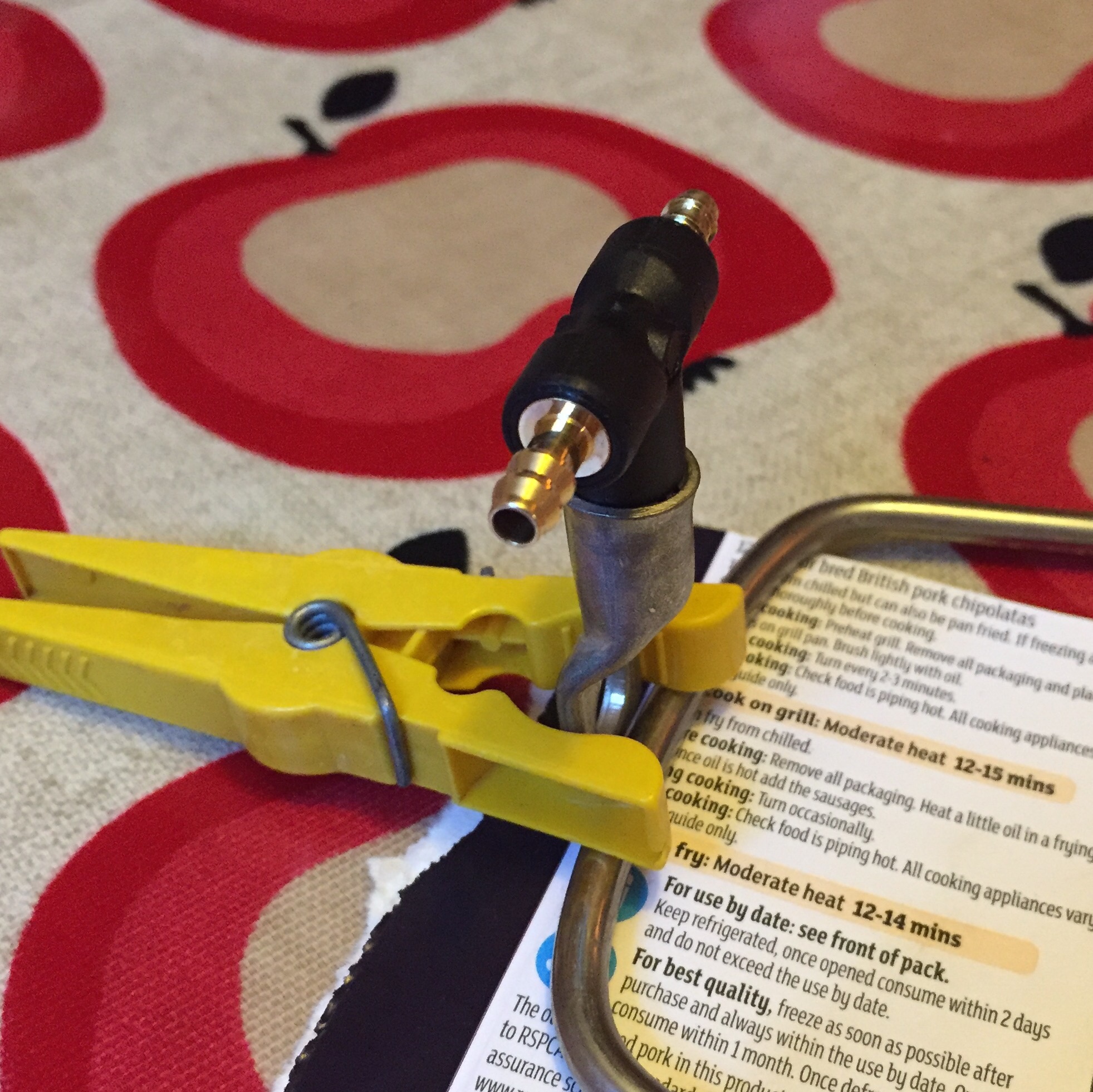 Vacuum hose tee and better routing on the GT6 my quick fix