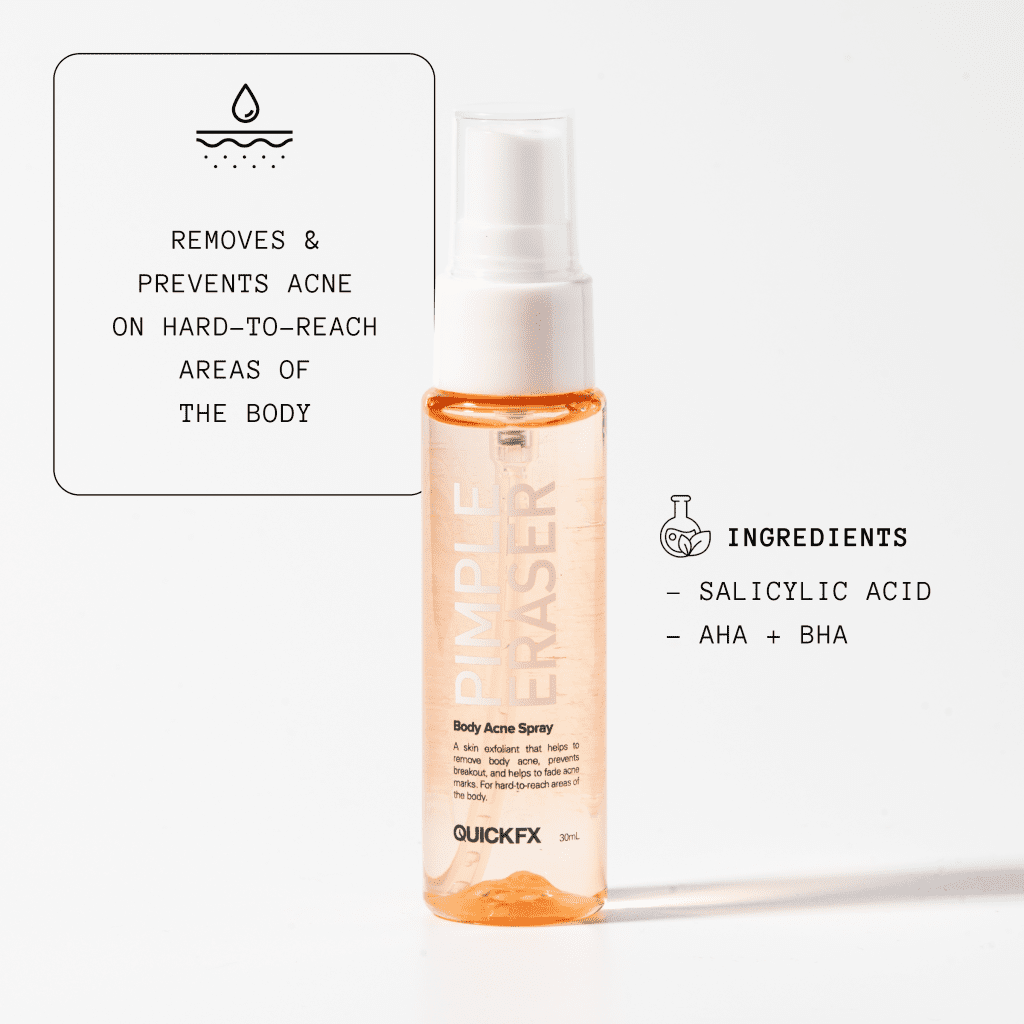 Pimple Eraser Body Acne Spray QUICKFX