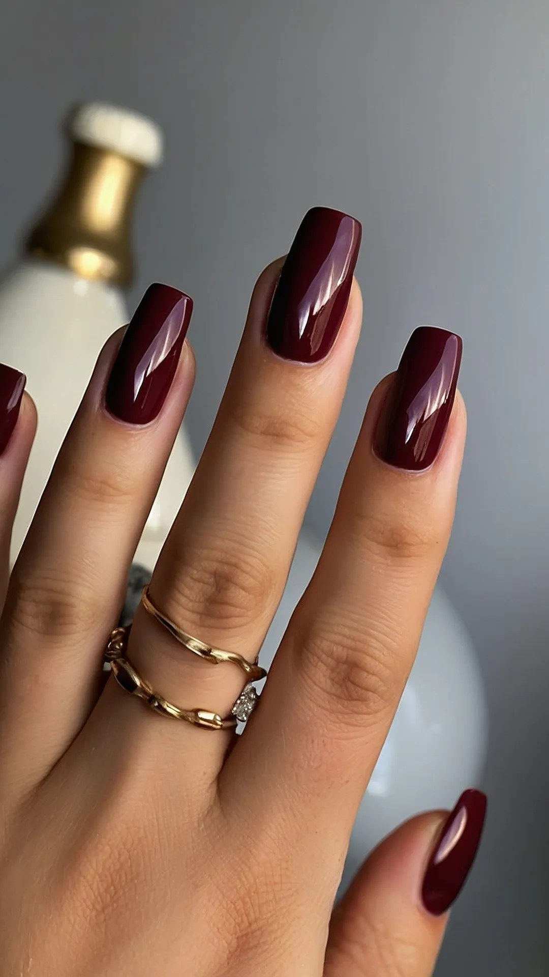 Color Me Impressed 15 Wine Color Nail Ideas to Try Today! Cheerful Talks