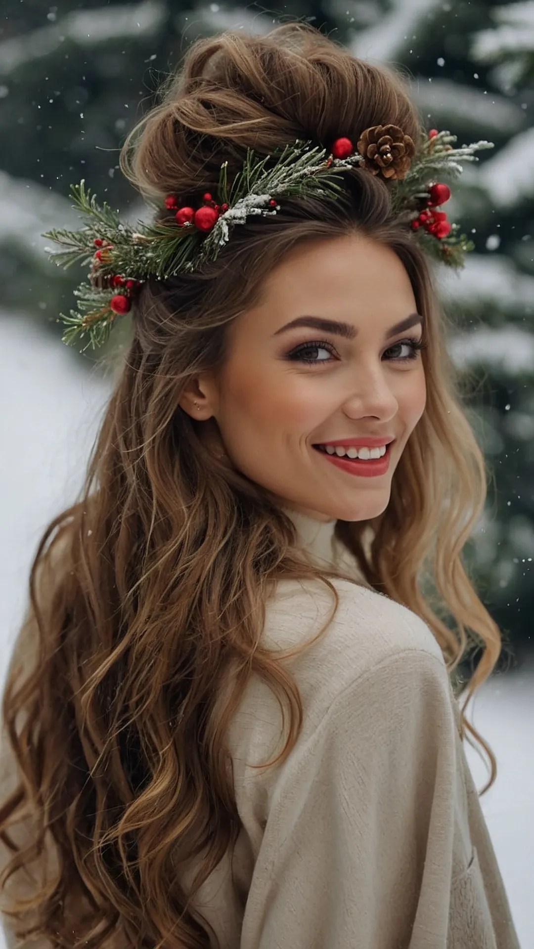 Get Festive 12 Cute Hairstyles for Christmas Celebrations Cheerful Talks