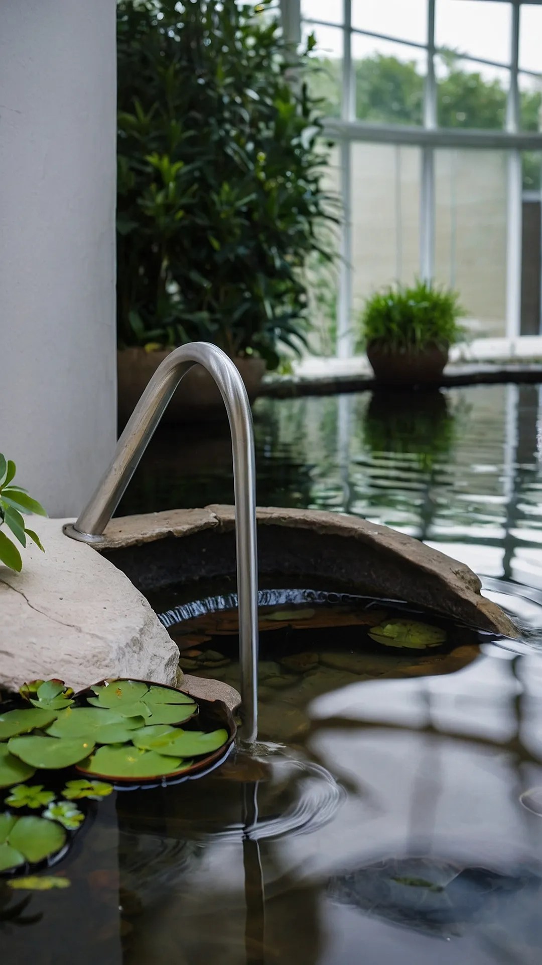 Aquarium Aesthetics 13 Indoor Pond Ideas to Elevate Your Space
