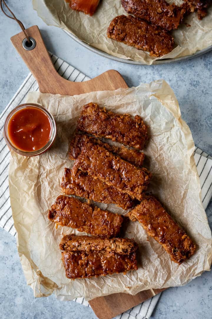 Vegan BBQ Ribs (Seitan & Jackfruit) My Quiet Kitchen