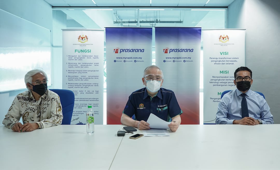 PRASARANA BUKA PUSAT PEMBERIAN VAKSIN (PPV) DI STESEN LRT