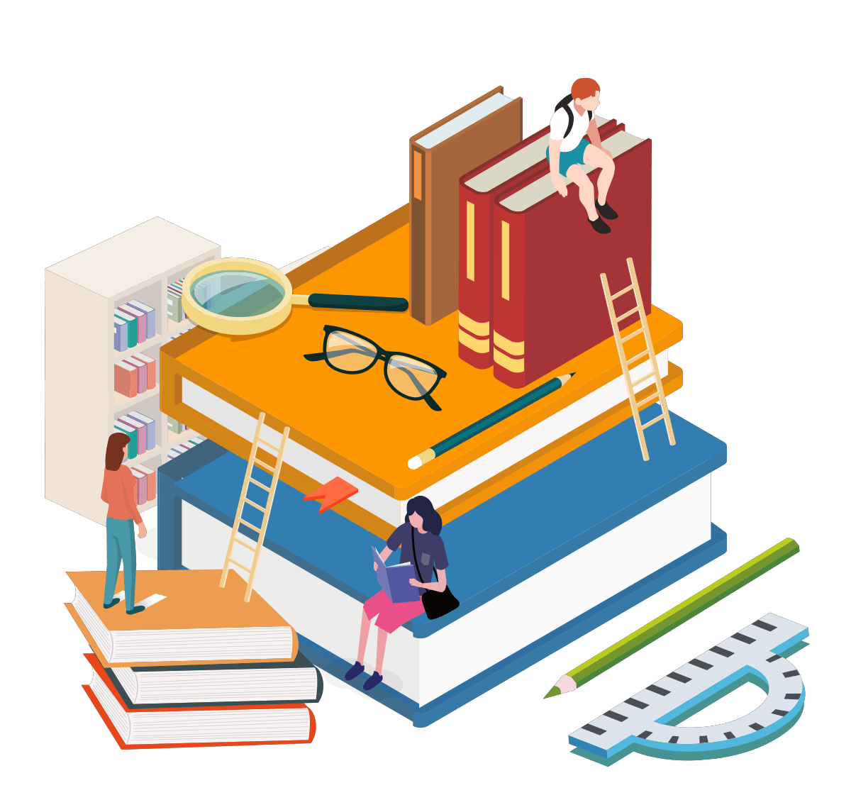 Book Rental Library Myra's World