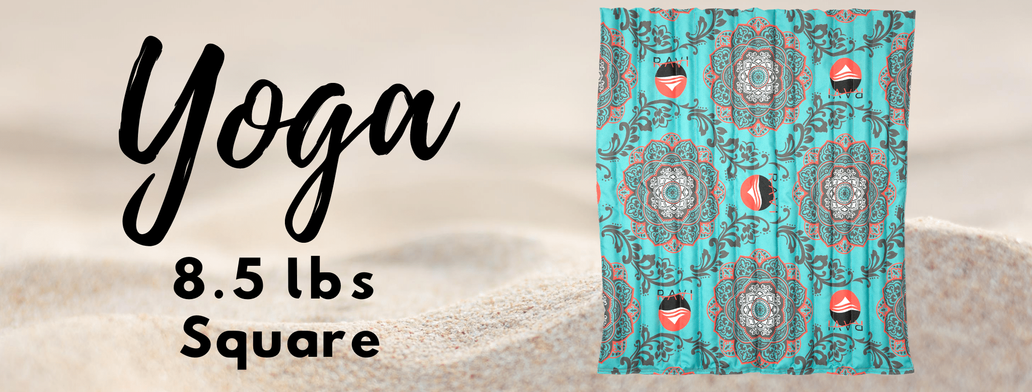 The Portable Weighted Blanket for Yoga and More RAVI
