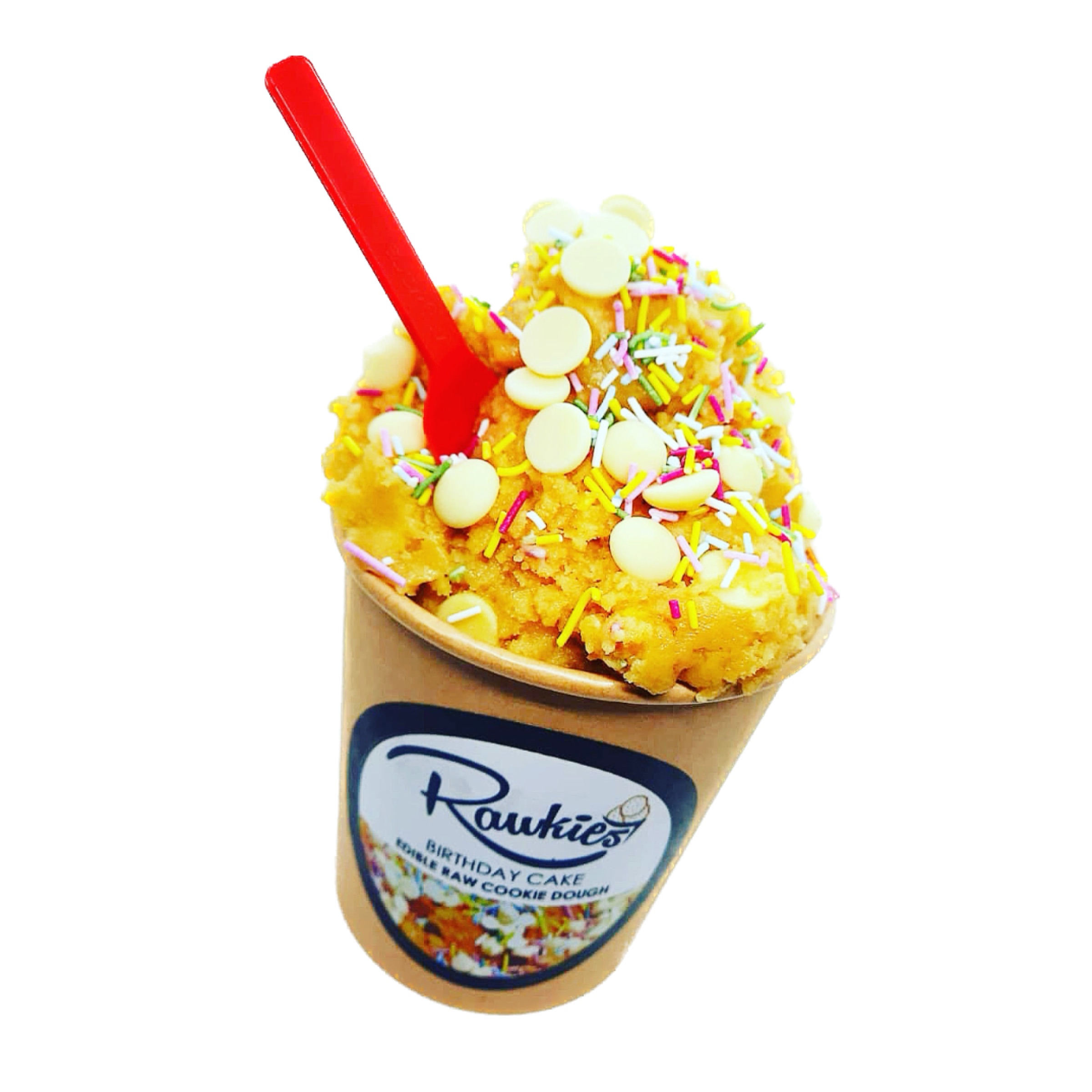 16OZ BIRTHDAY CAKE EDIBLE RAW COOKIE DOUGH