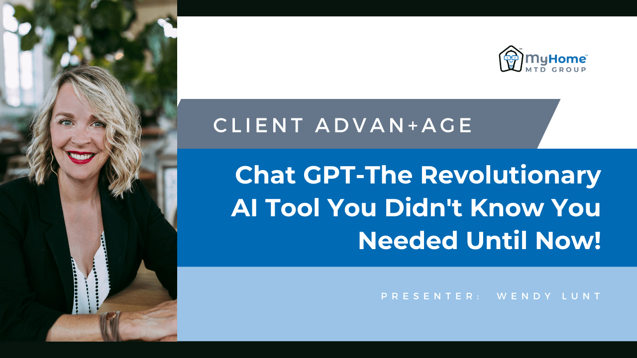 Not Sure What to Write? Chat GPT Cures Writer's Block! My Real Estate