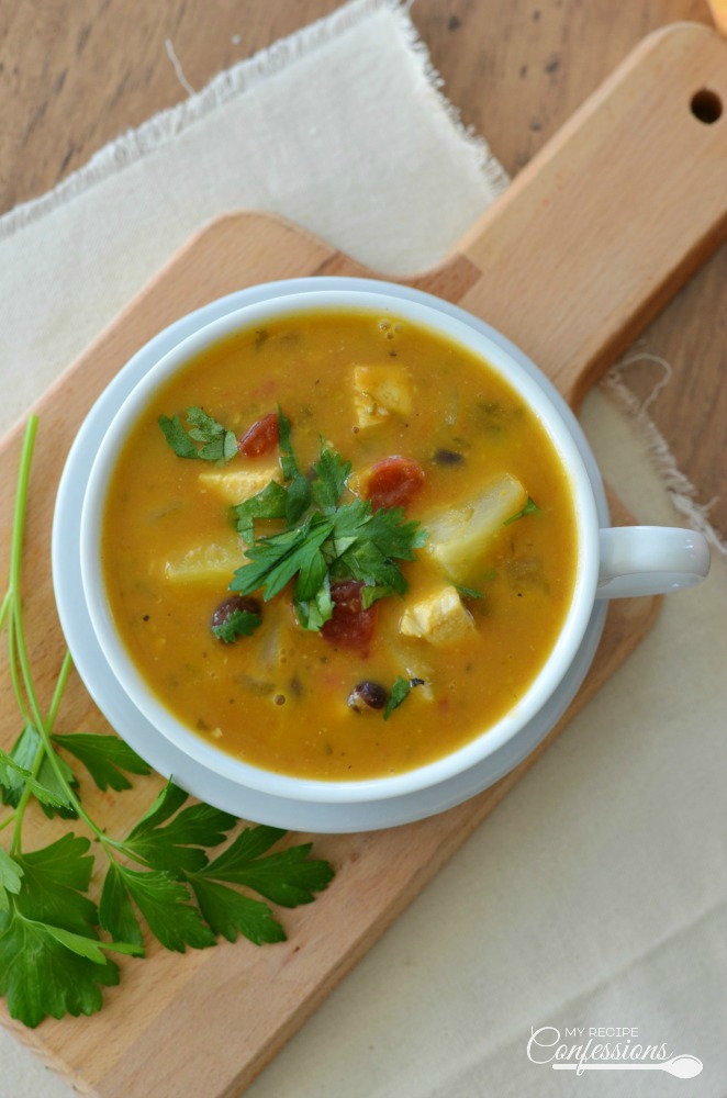 Caribbean Chicken Pumpkin Soup My Recipe Confessions