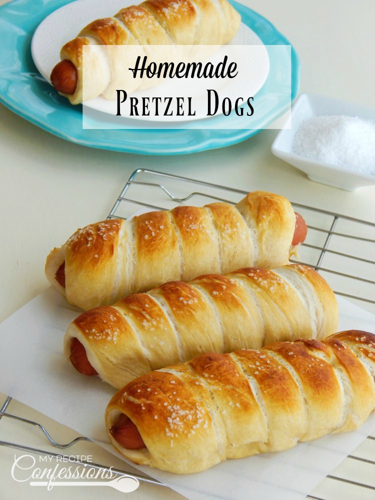Homemade Pretzel Dogs My Recipe Confessions