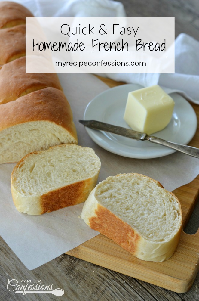 Quick and Easy Homemade French Bread