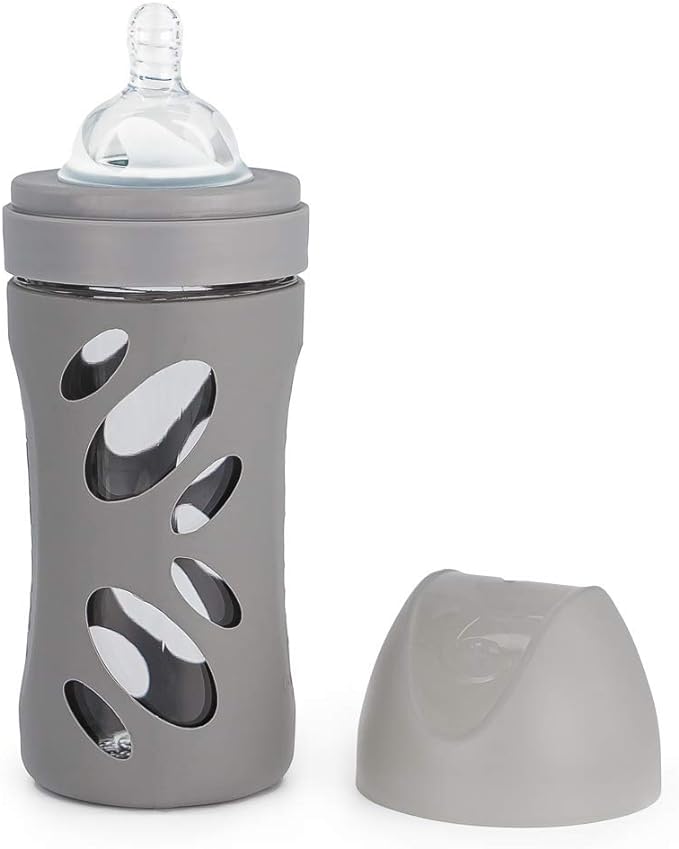 Twistshake AntiColic Glass Bottle 260ml Pastel Grey78679 Best Price
