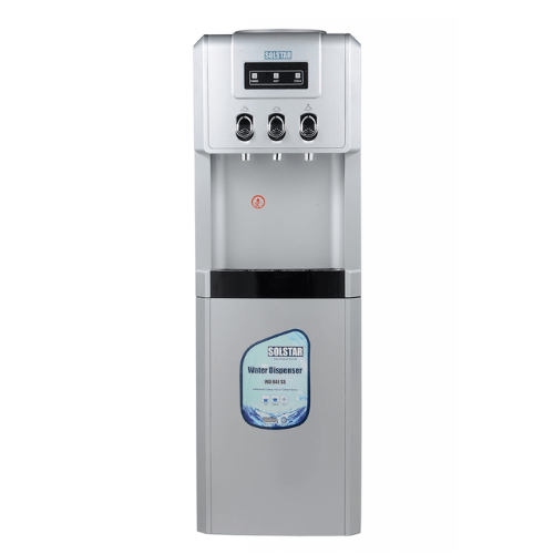 SOLSTAR Hot & Cold Water Dispenser 12L Silver , Compressor