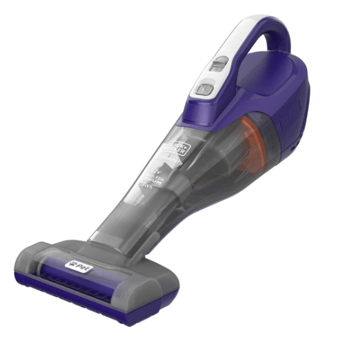 Black + Decker Hand Vacuum Cleaner 12V 1.5Ah Lithiumion Cordless Pet