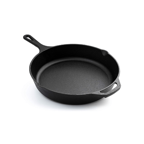 Cast Iron Skillet Frying Pan Set of 4 Oven Safe Grill Cookware set