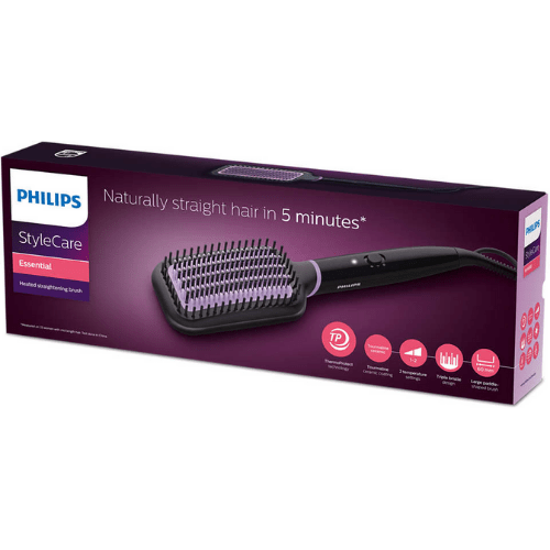 Philips heated straightening brush BHH880/00 Official Philips store