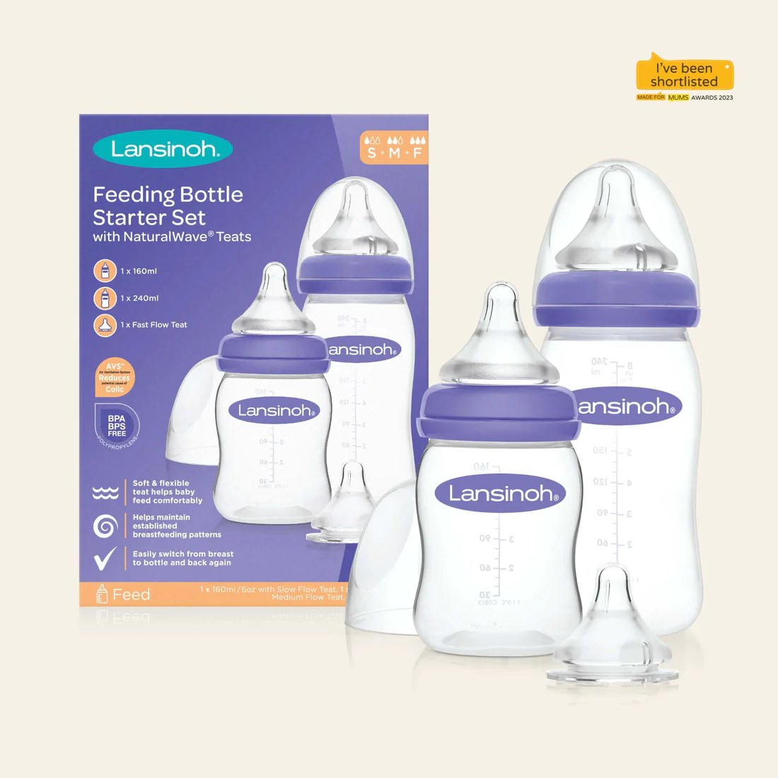 lansinoh Feeding Bottle Starter Set-76310 - Best Price in Kenya