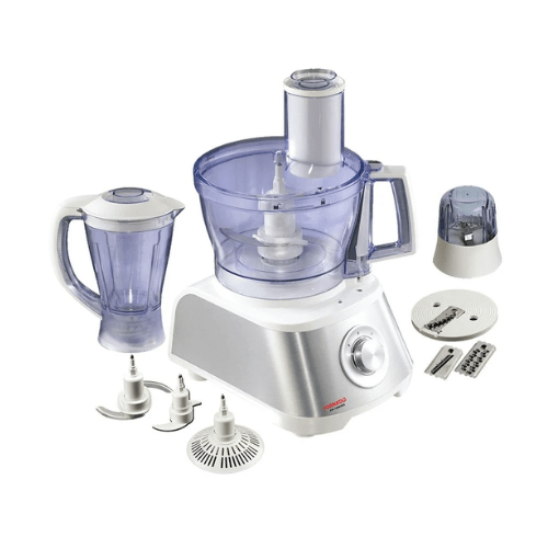 TORNADO Food Processor 1000 Watt, 2 Liter Bowl, 1.5 Litre Blender