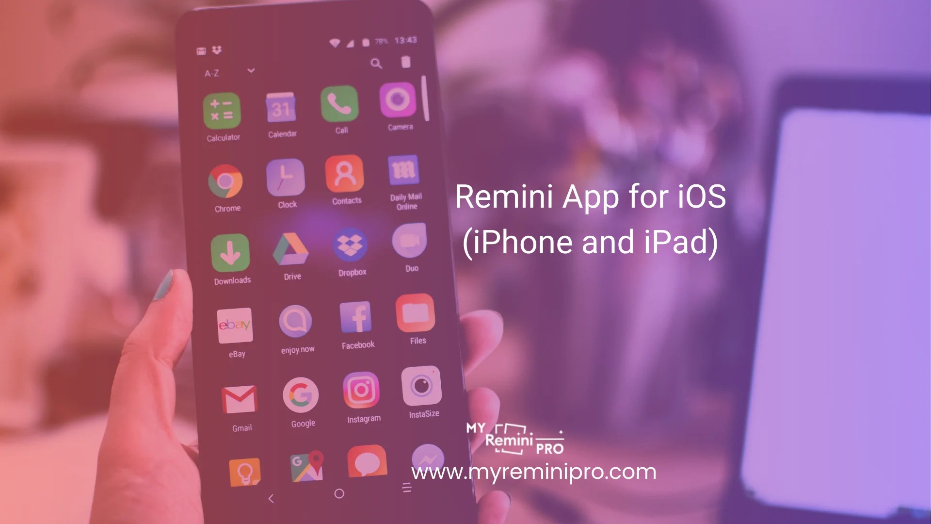 Remini App for iOS (iPhone, iPad)