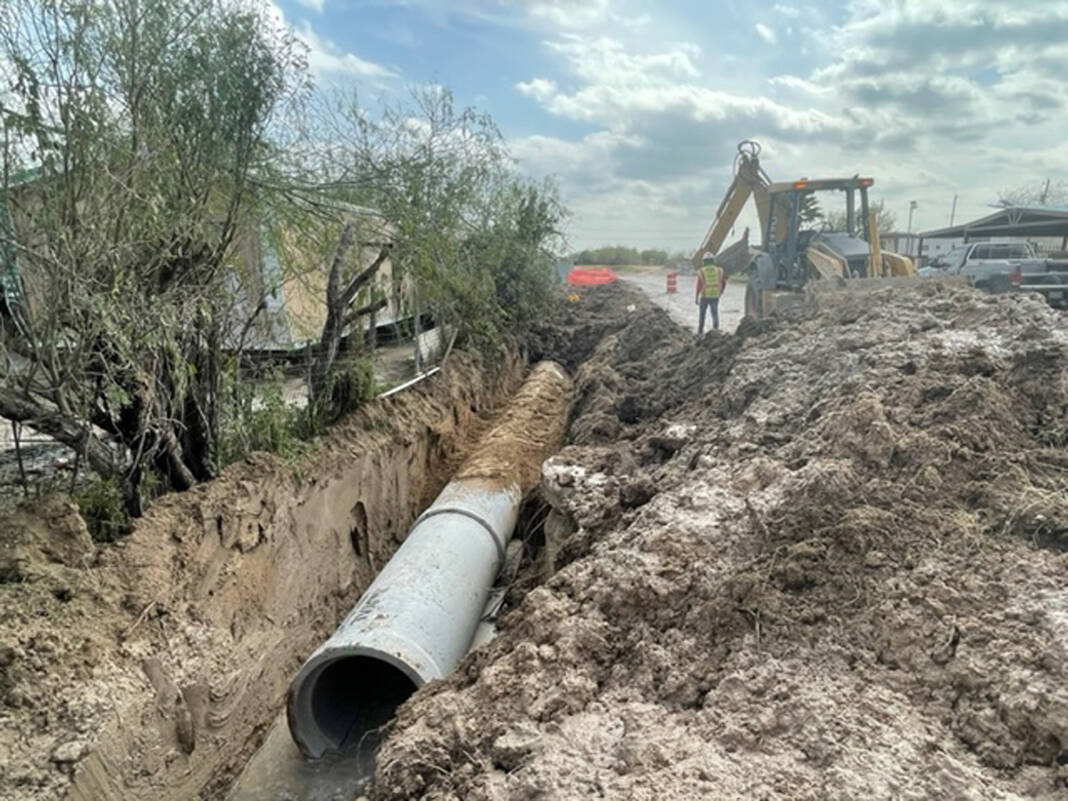 Precinct 4 wraps stormwater upgrades in rural Edinburg subdivision